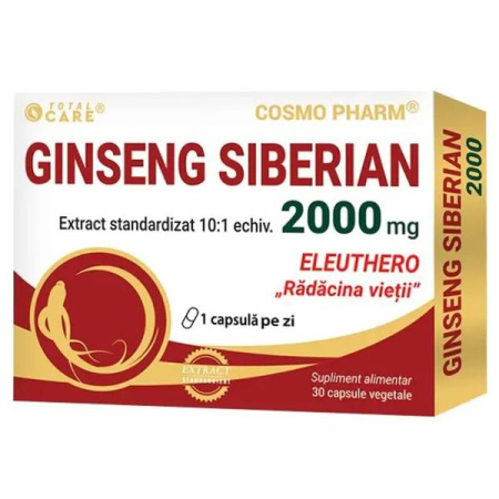GINSENG SIBERIAN ECHIVALENT 2000MG 30CPS