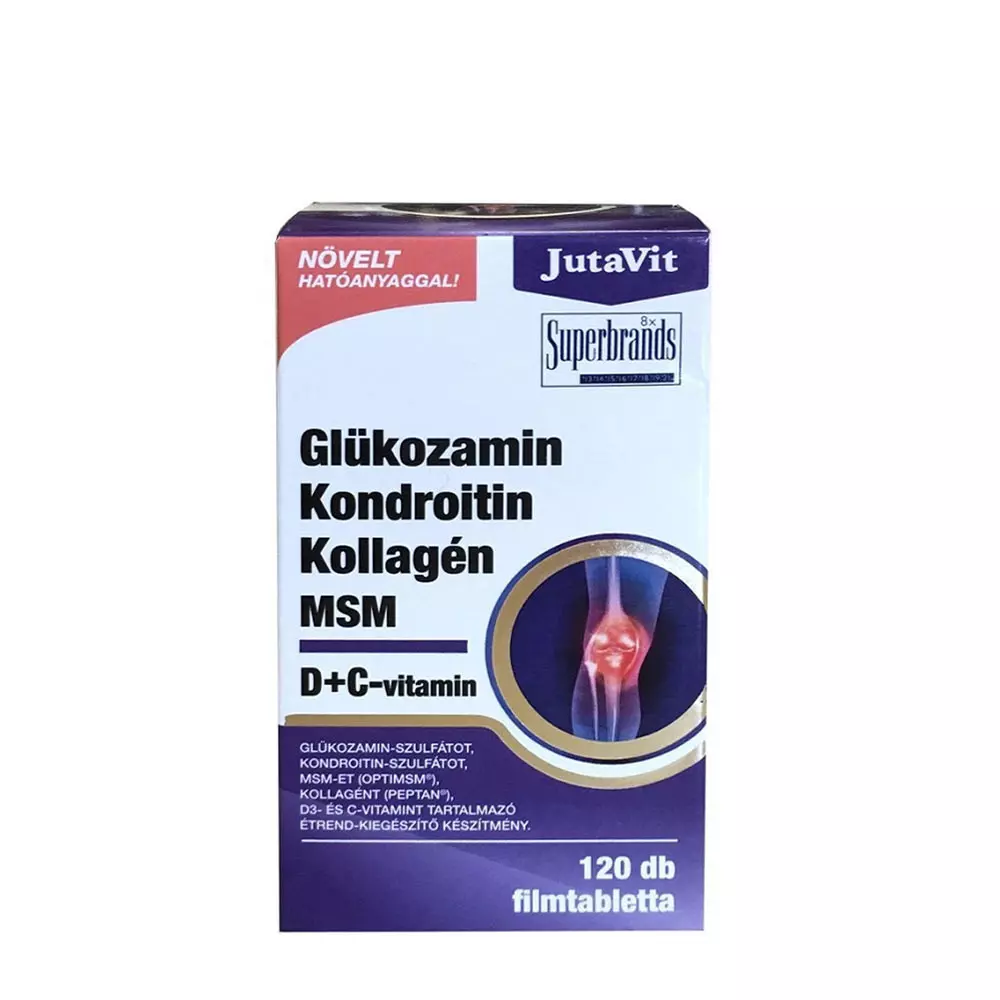 GLUCOZAMINA +CONDROITINA+COLAGEN+MSM 120 TB
