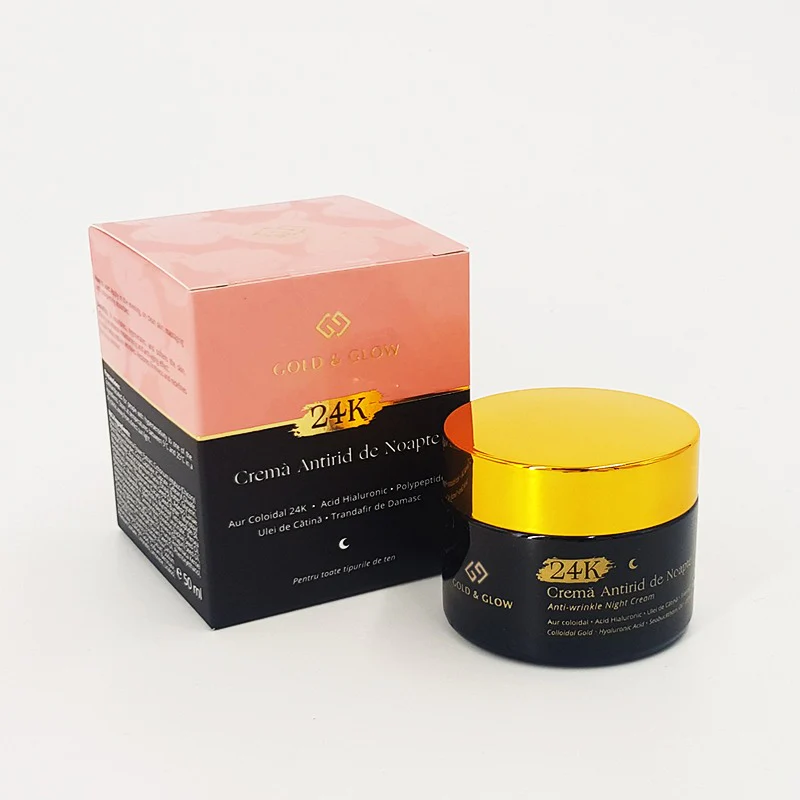 Cosmetice - GOLD&GLOW CREMA ANTIRID DE NOAPTE 50ML