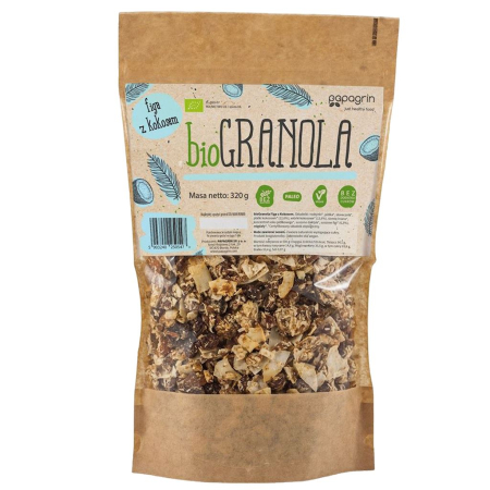 GRANOLA  CU COCOS ECO 320GR PAPAGRIN