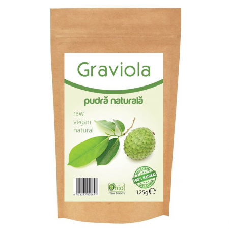 Suplimente - GRAVIOLA PULBERE RAW 125 G