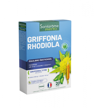 Astenie și stare de slăbiciune - GRIFFONIA RHODIOLA 20 FIOLE
