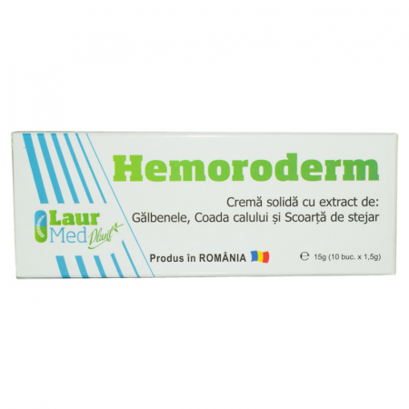 HEMORODERM SUPOZITOARE 1.5 G *10 BUC