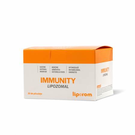 Piele, par si unghii - IMMUNITY LIPOZOMAL 10 ML 30 PLICURI LIPOROM