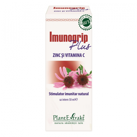 Suplimente - IMUNOGRIP PLUS ZINC SI VITAMINA C 50 ML