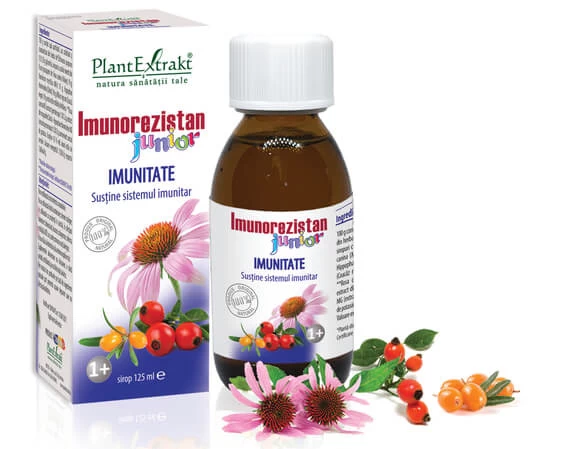Mamici si Copii - IMUNOREZISTAN IMUNITATE JUNIOR 125ML