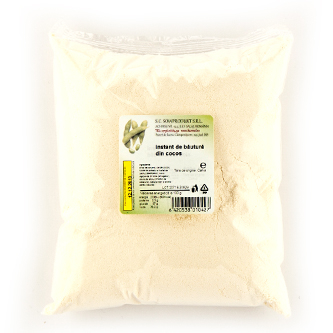 Lapte praf vegetal - BAUTURA INSTANT DIN COCOS 500 G
