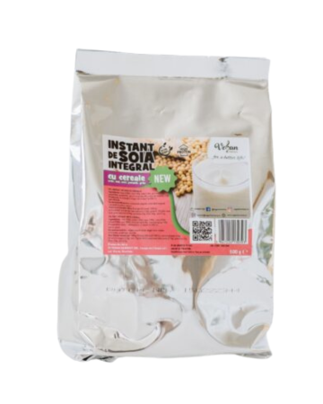 INSTANT DE SOIA INTEGRAL CU CEREALE 500G