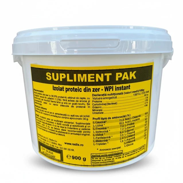 Suplimente - IZOLAT PROTEIC DIN ZER WPI INSTANT 900 G