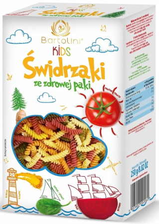Produse BIO - KIDS 5 GUSTURI PASTE DE GRAU  250 g - BARTOLINI