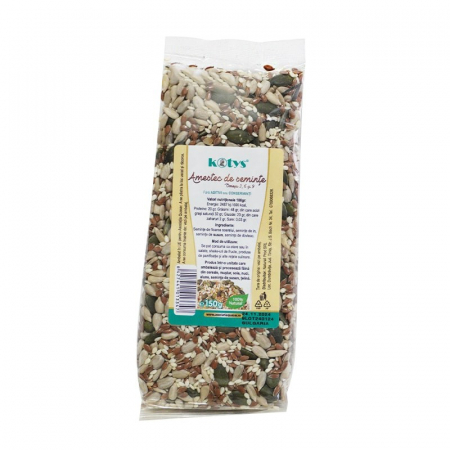 Nuci, Semințe - AMESTEC DE SEMINTE OMEGA 3, 6, 9 150 G KOTYS