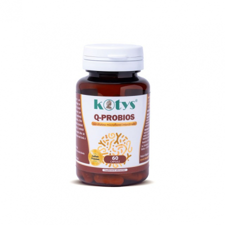 Echilibrare floră intestinală - KOTYS Q-PROBIOS 60CPS