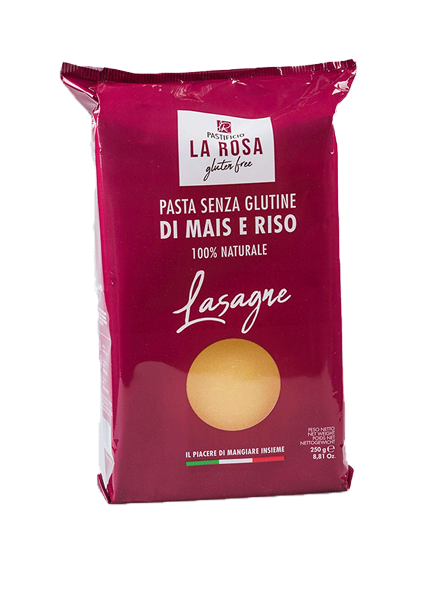 Fără gluten - LASAGNE FARA GLUTEN 250 G