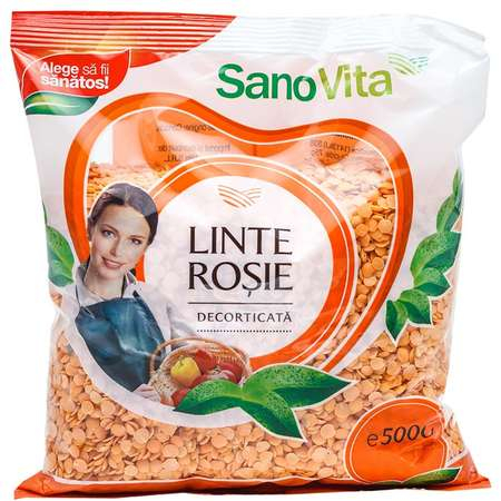 Nuci, Semințe - LINTE ROSIE DECORTICATA 500 G
