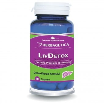 Suplimente - LIVDETOX 60 CPS
