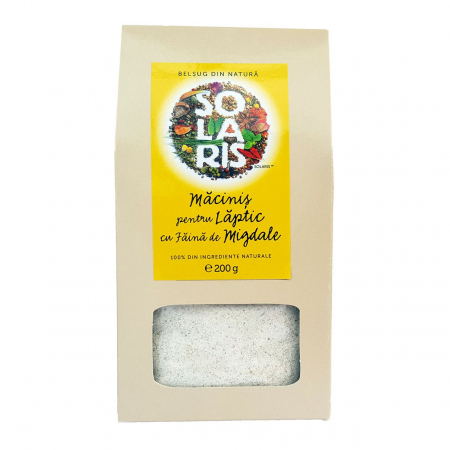 Alimentare - MACINIS PENTRU LAPTIC CU FAINA DE MIGDALE 200 G SOLARIS