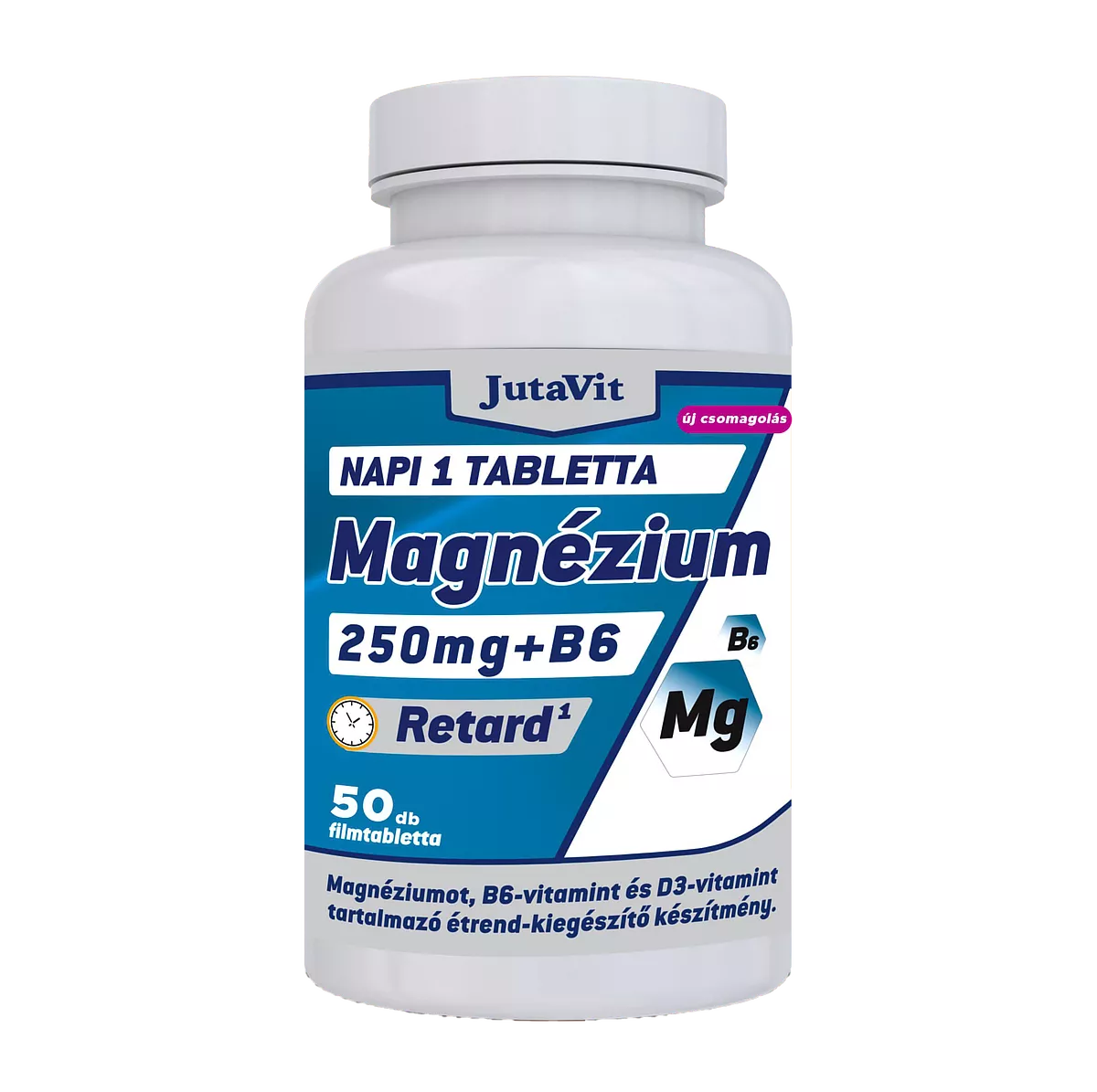 Capsule, Comprimate - MAGNEZIU+B6+D3 50 TB