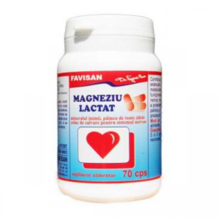 MAGNEZIU LACTAT 70 CPS