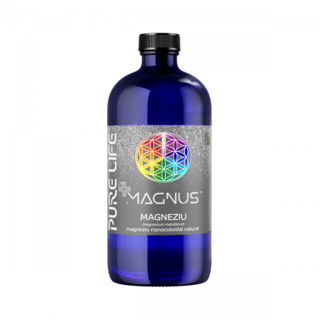 Argint coloidal - MAGNUS  55 PPM 480 ML