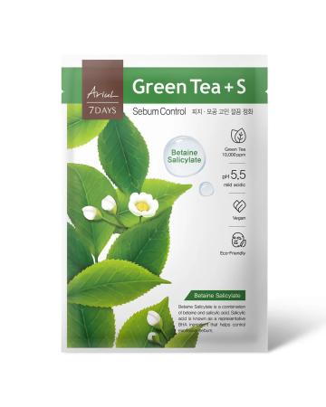 MASCA ARIUL CONTROLUL SEBUMULUI CU CEAI VERDE SI BETAINA SALICILICA