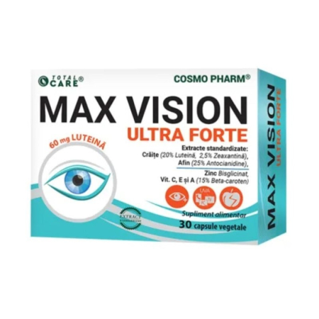 Afectiuni oculare - MAX VISION ULTRA FORTE 30 CPS