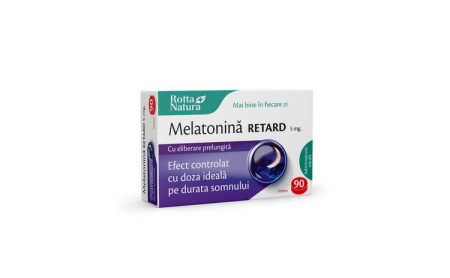 Capsule, Comprimate - MELATONINA RETARD 5 MG  90 CPR