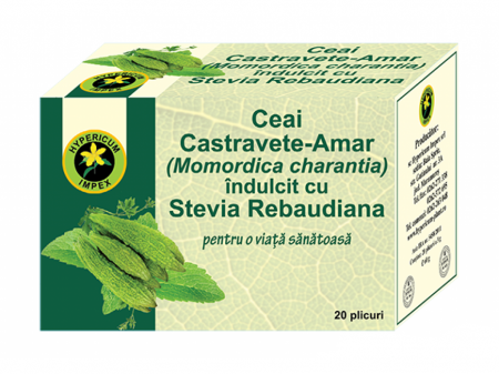 Alimentare - MOMORDICA CU STEVIA REBAUDIANA 20 DZ