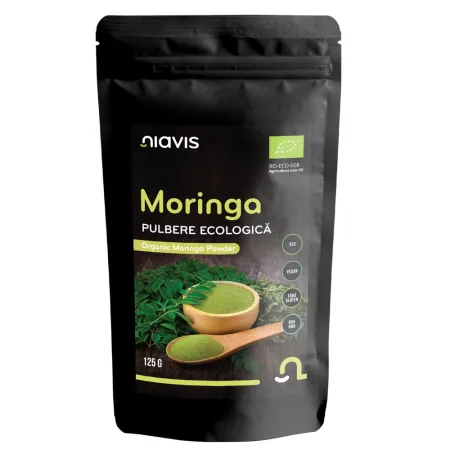 Faină - MORINGA PULBERE ECOLOGICA (BIO) 125 GR