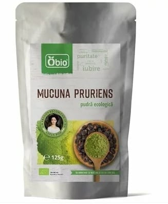 Superalimente - MUCUNA PRURIENS PUDRA RAW BIO 125 G
