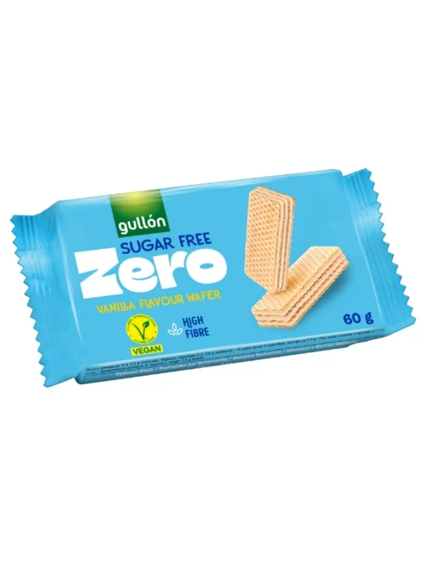 Fără zahăr - NAPOLITANE CU VANILIE 60 GR GULLON