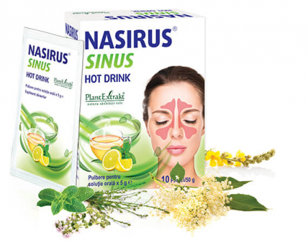 Suplimente - NASIRUS SINUS HOT DRINK 10 DOZE