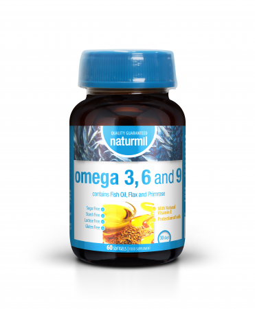 Suplimente - NATURMIL OMEGA 3-6-9 60CPS