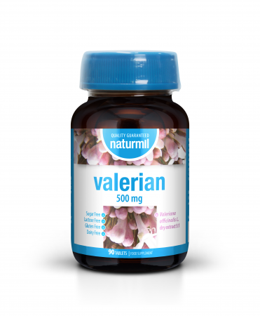 Suplimente - NATURMIL VALERIAN 500MG 90TB