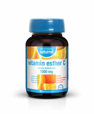 Suplimente - NATURMIL VITAMIN C ESTER 1000MG 60TB