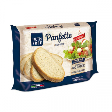Fără gluten - NUTRIFREE PANFETTE PAINE FELIATA 300 G