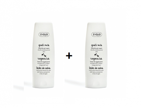 Cosmetice - OFERTA CREMA DE MAINI CU PROTEINA DIN LAPTE DE CAPRA 1+1