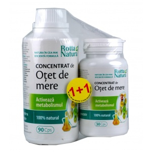 Suplimente - OTET MERE CONCENTRAT METABOLISM ACTIV 90 CPS+30 CPS GRATIS