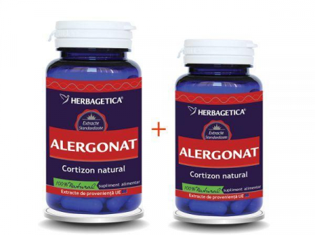 Dermatită - PACHET ALERGONAT 60 CPS + 10 CPS