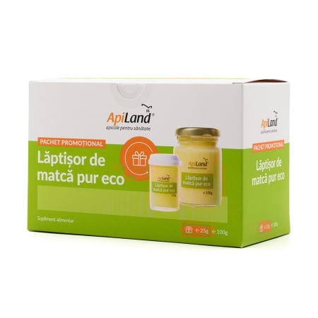 Produse BIO - PACHET LAPTISOR DE MATCA PUR ECO 100 G + 25 G