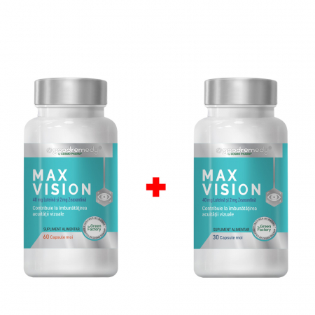 Suplimente - PACHET MAX VISION 200MG 60CPS+30CPS