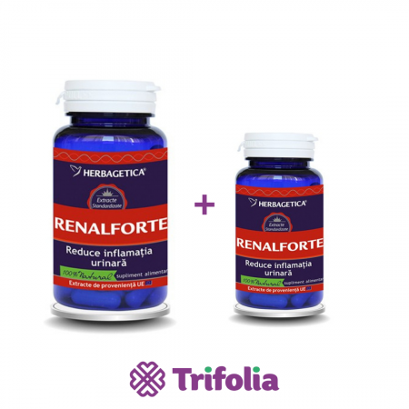Retenție apă - PACHET RENAL FORTE 60 CPS +10 CPS