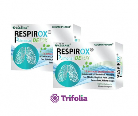 Suplimente - PACHET RESPIROX 750MG 30CPS+30CPS