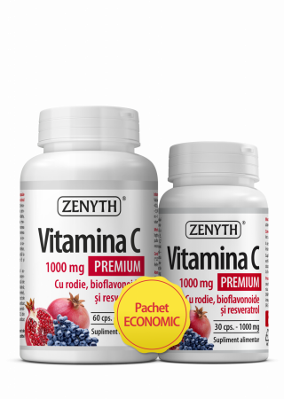 VITAMINA C RODIE PREMIUM PACHET 60+30CPS