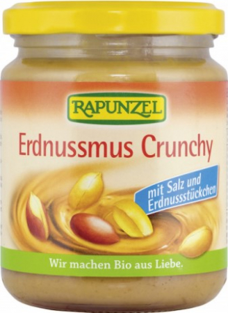 Suplimente - PASTA DE ARAHIDE CROCANTA CU SARE VEGAN  250 G