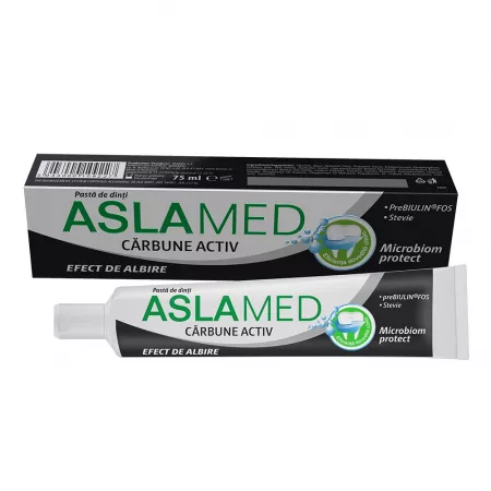 Igienă bucală - PASTA DE DINTI CU CARBUNE ACTIV 75ML