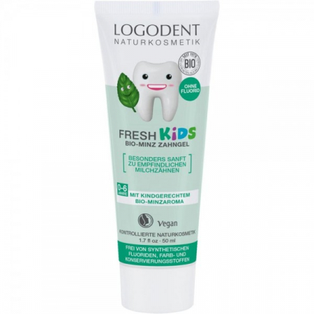 Cosmetice - PASTA DE DINTI GEL CU MENTA PT. COPII 50 ML