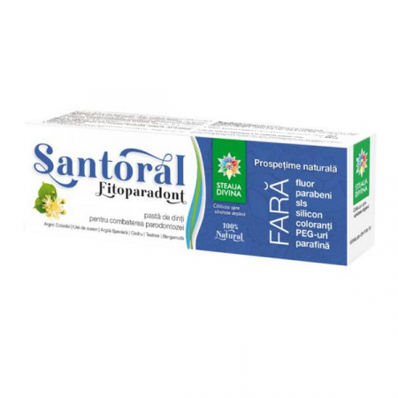 Cosmetice - PASTA DINTI SANTORAL FITOPARADONT 75 ML