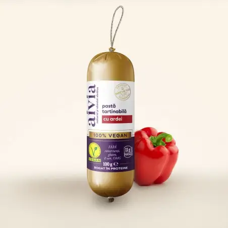 Alimentare - PASTA TARTINABILA CU ARDEI 100G