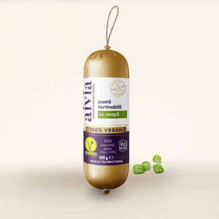 Alimentare - PASTA TARTINABILA VEGANA CU CEAPA 100 G