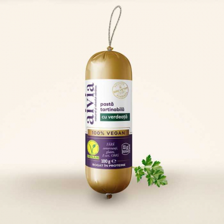 Alimentare - PASTA TARTINABILA VEGANA CU VERDEATA 100 G